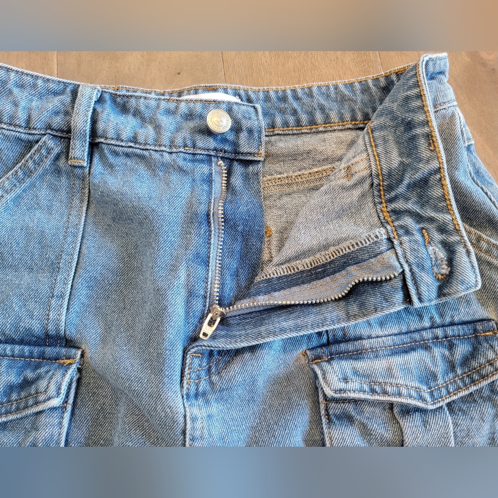 Princess Polly Denim Skirt - Size 6 - Picture 5 of 8